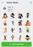 Dragon Ball Stickers ảnh chụp màn hình 2