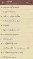 Coffeemania — coffee recipes capture d'écran 2