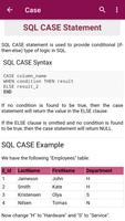 SQL Reference capture d'écran 2