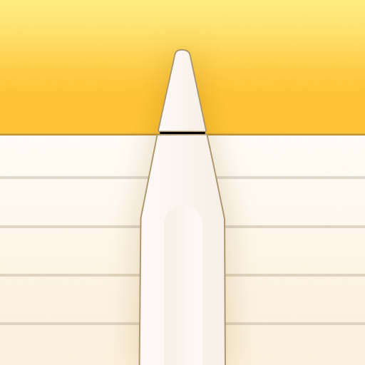 Bloco de notas simples