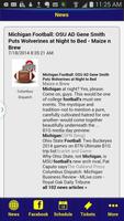 Michigan Football capture d'écran 1