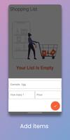 Grocery List تصوير الشاشة 1
