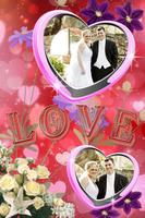 Love Couple Collage الملصق