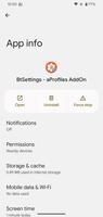 BtSettings - aProfiles AddOn پوسٹر