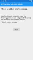 WiFiSettings - aProfiles AddOn screenshot 1