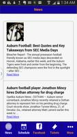 Football News - Auburn Edition स्क्रीनशॉट 1