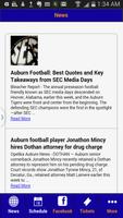 Football News - Auburn Edition Screenshot 1