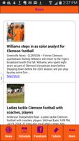 Football News - Clemson Edition captura de pantalla 3