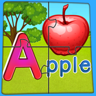 ABC Jigsaw Puzzle & flashcard : Kids Game icono