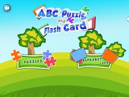 ABC Jigsaw Puzzle & flashcard : Kids Game Ekran Görüntüsü 1