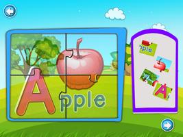 ABC Jigsaw Puzzle & flashcard : Kids Game captura de pantalla 3