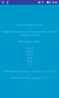Faktorisasi Prima स्क्रीनशॉट 2