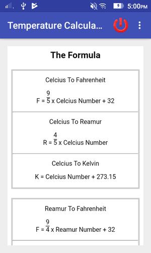 Temperature And Density Calculator For Android Apk Download