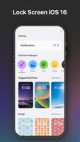 ios 16 lock screen 2023 पोस्टर