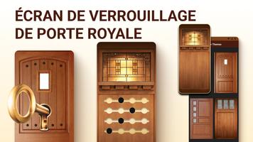 Serrure de porte royale Affiche