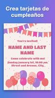 Tarjetas de Cumpleaños captura de pantalla 1
