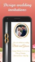 Wedding Invitations with Photo الملصق