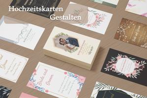 Hochzeitskarten Plakat