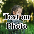 Text on Photo