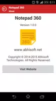 Notepad 360 - Text Editor 스크린샷 5
