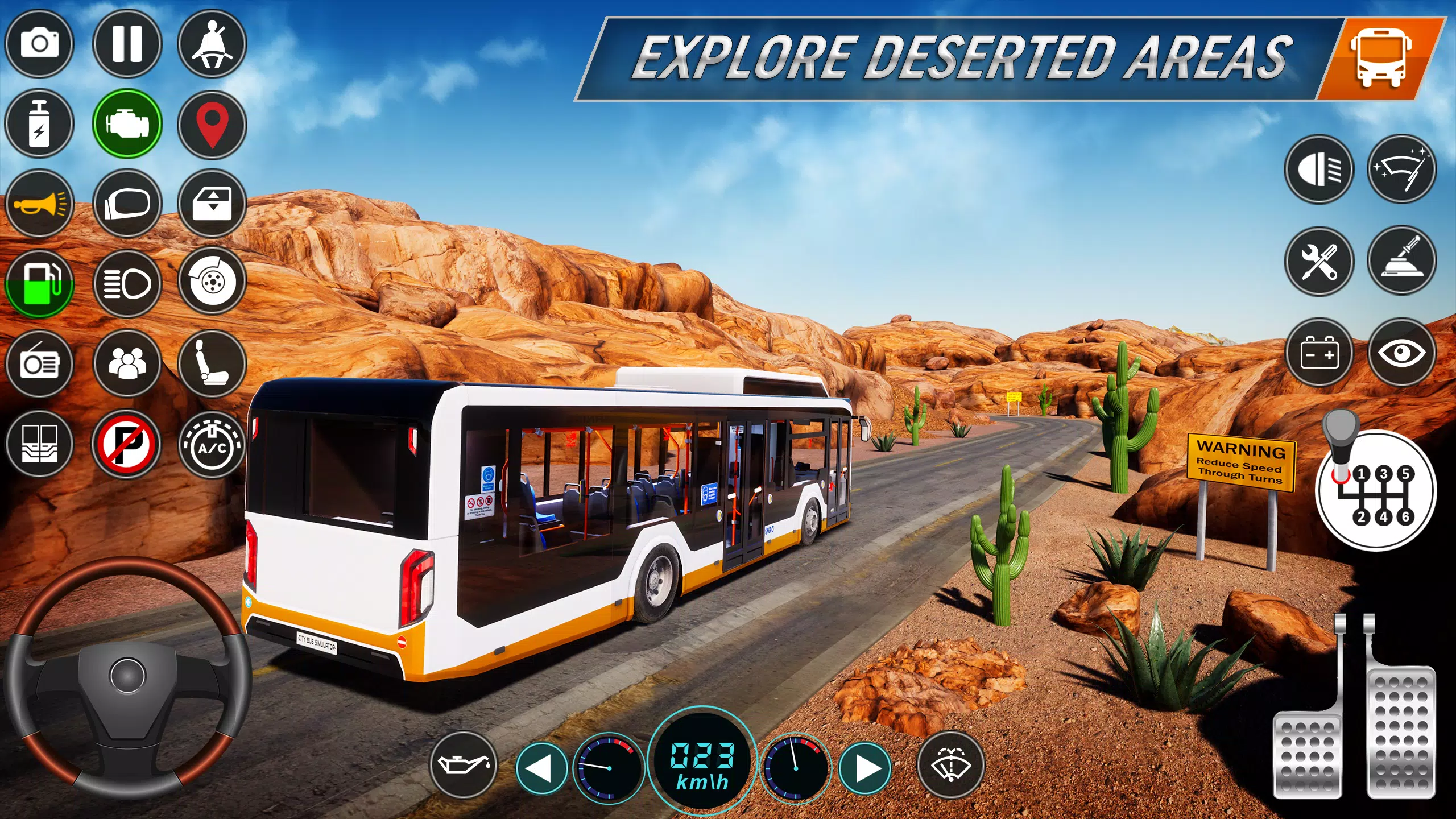 Baixar e jogar City Bus Simulator: Bus Games no PC com MuMu Player