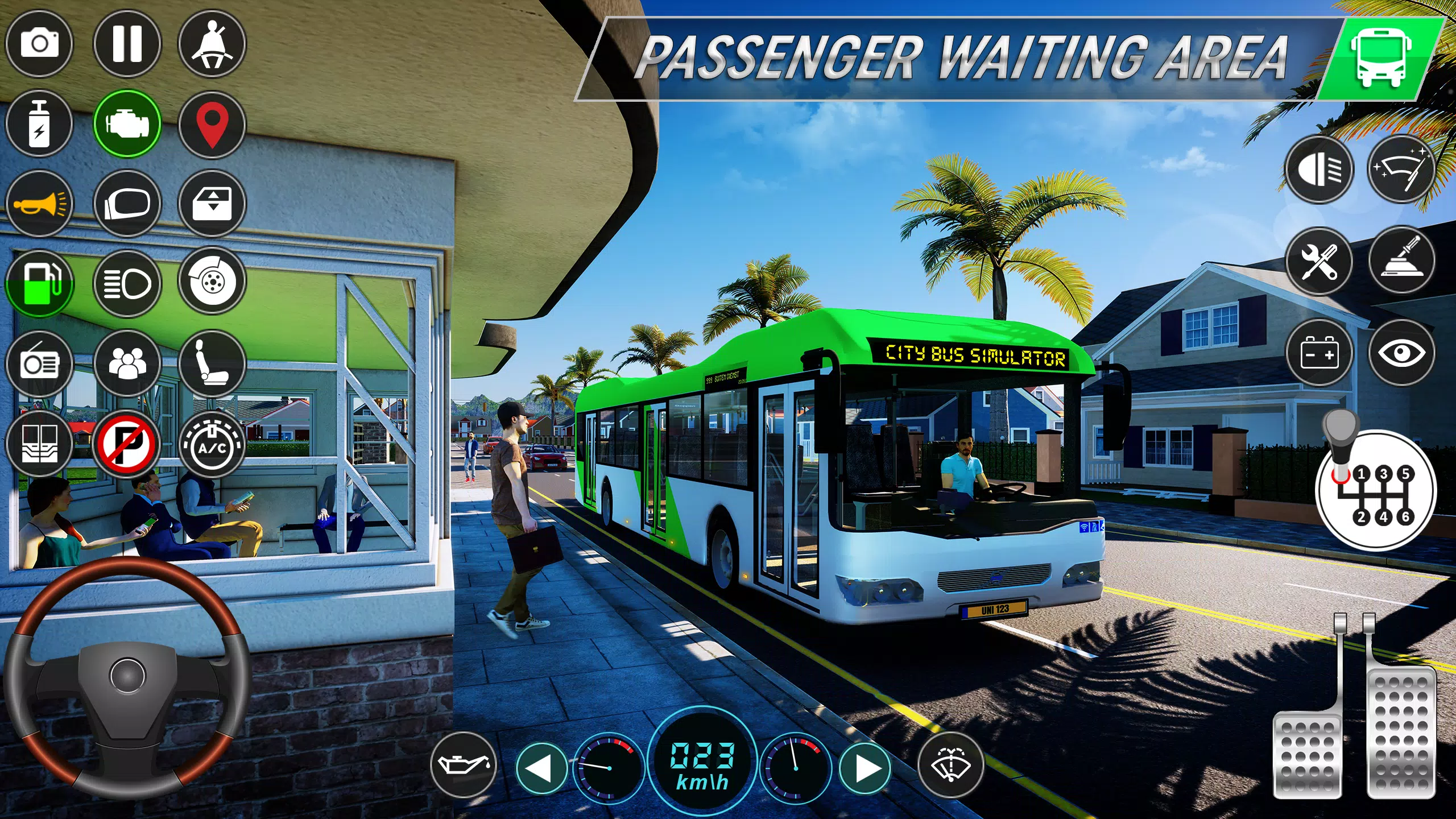 Download do APK de jogos de condução de ônibus 3d para Android