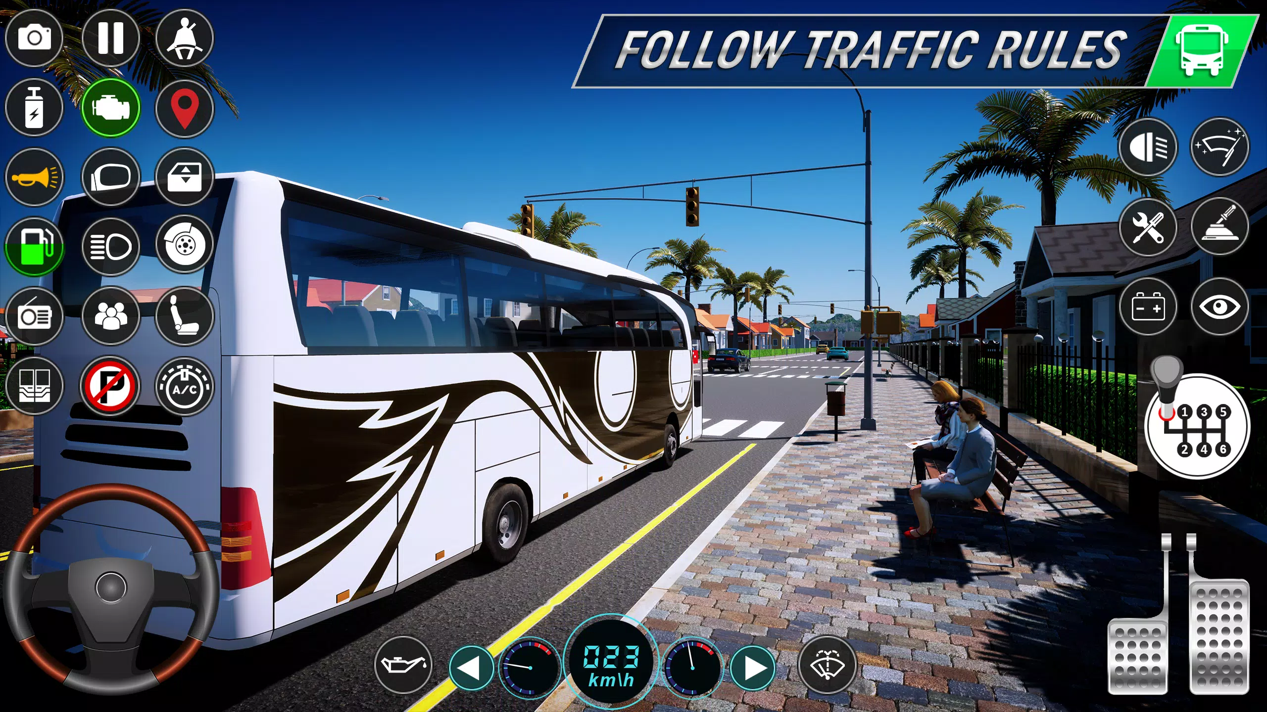 Download do APK de Jogo de Ônibus Escolar 3D Game para Android