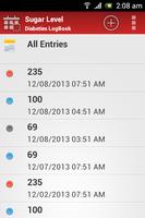 Blood Sugar Diary syot layar 1