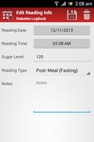 Diabetes Log Book capture d'écran 2
