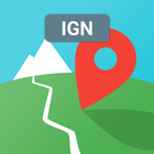 IGN maps (E-walk plugin) آئیکن