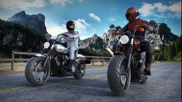 高速公路 特技 摩托车  - 赛车VR游戏 海报
