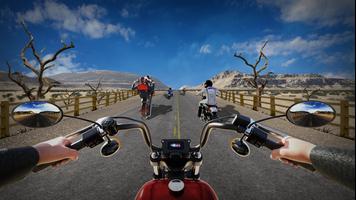 Snelweg stunt Motorfiets - VR screenshot 3