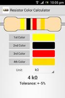 برنامه‌نما Resistor Color Calculator عکس از صفحه