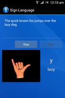 Sign Language FingerSpell capture d'écran 1