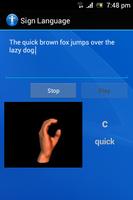Sign Language FingerSpell capture d'écran 3