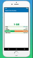 Afghan Data Bundles Screenshot 3
