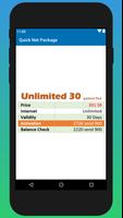 Quick Net Package captura de pantalla 3