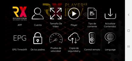 RX PLAYER captura de pantalla 1