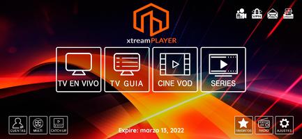 Xtream Player Digital Poster