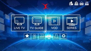 X-TV الملصق