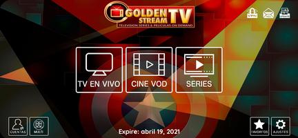 1 Schermata Golden Stream TV