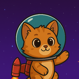 Icona Space Cat