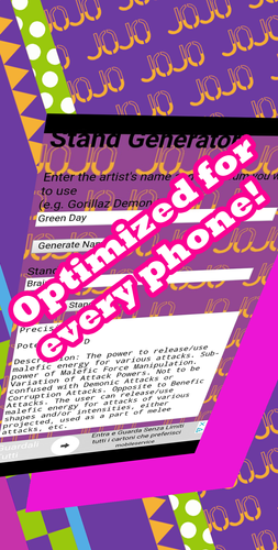 Jojo Stand Generator Apk 3 0 0 Download For Android Download
