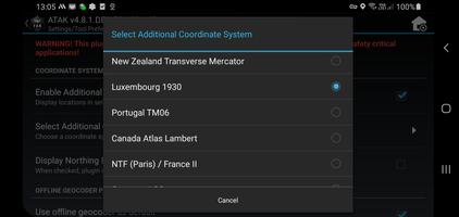 ATAK Plugin: TDAL captura de pantalla 2