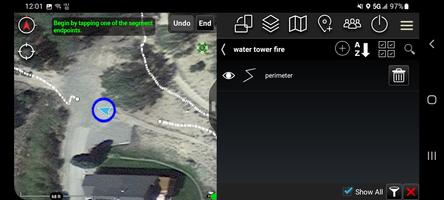 ATAK Plugin: Fire Area Survey Ekran Görüntüsü 2