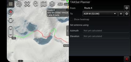 ATAK Plugin: TAKSat تصوير الشاشة 2