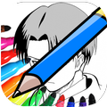 Coloring Attack on Titan