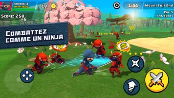 Ninja Golf Affiche