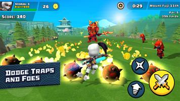 Ninja Golf syot layar 2