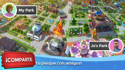 Descargar XAPK de RollerCoaster Tycoon Touch